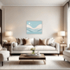 Twinkling Night Slopes Living Room Demo