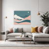 Twinkling Night Slopes Living Room Demo