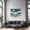 Twinkling Night Slopes Living Room Demo