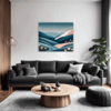 Twinkling Night Slopes Living Room Demo