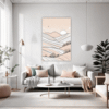 Twinkling Night Slopes Living Room Demo