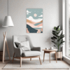 Twinkling Night Slopes Living Room Demo