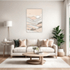 Twinkling Night Slopes Living Room Demo