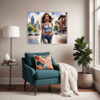 Urban Hip Hop Girl Living Room Demo