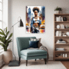 Urban Hip Hop Girl Living Room Demo