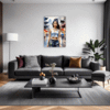 Urban Hip Hop Girl Living Room Demo