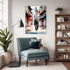 Urban Hip Hop Girl Living Room Demo