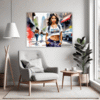 Urban Hip Hop Girl Living Room Demo