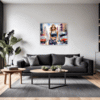 Urban Hip Hop Girl Living Room Demo