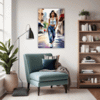 Urban Hip Hop Girl Living Room Demo