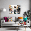 Urban Hip Hop Girl Living Room Demo