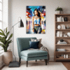 Urban Hip Hop Girl Living Room Demo