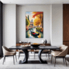 Venice Gondola Fall Scene Dining Room Demo