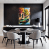 Venice Gondola Fall Scene Dining Room Demo
