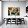 Venice Gondola Fall Scene Dining Room Demo
