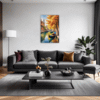 Venice Gondola Fall Scene Living Room Demo