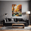 Venice Gondola Fall Scene Living Room Demo