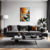 Venice Gondola Fall Scene Living Room Demo