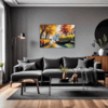 Venice Gondola Fall Scene Living Room Demo