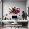 Vibrant Abstract Vortex Office Demo