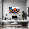 Vibrant Abstract Vortex Office Demo