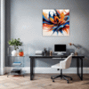 Vibrant Abstract Vortex Office Demo