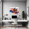 Vibrant Abstract Vortex Office Demo