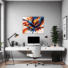 Vibrant Abstract Vortex Office Demo