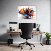 Vibrant Abstract Vortex Office Demo