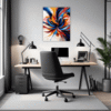 Vibrant Abstract Vortex Office Demo