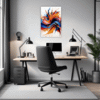 Vibrant Abstract Vortex Office Demo