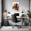 Vibrant Abstract Vortex Office Demo