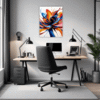 Vibrant Abstract Vortex Office Demo