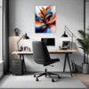 Vibrant Abstract Vortex Office Demo