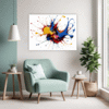 Vibrant Color Slap Living Room Demo