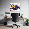 Vibrant Color Slap Office Demo