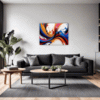 Vibrant Color Splash Living Room Demo