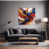 Vibrant Color Splash Living Room Demo