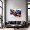 Vibrant Color Splash Living Room Demo