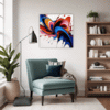 Vibrant Color Splash Living Room Demo