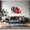 Vibrant Color Splash Living Room Demo