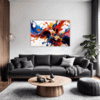 Vibrant Color Splash Living Room Demo