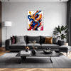 Vibrant Color Splash Living Room Demo