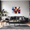 Vibrant Color Splash Living Room Demo