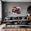 Vibrant Color Splash Living Room Demo
