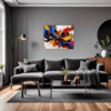 Vibrant Color Splash Living Room Demo