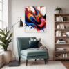 Vibrant Color Splash Living Room Demo