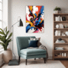 Vibrant Color Splash Living Room Demo