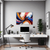 Vibrant Color Splash Office Demo