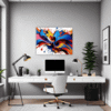 Vibrant Color Splash Office Demo